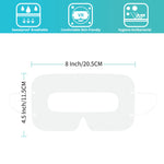 AMVR - Univerzális eldobható higiéniai VR arcmaszk - Quest 1, 2, 3, HTC, PICO kompatibilis - 100 db