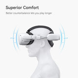 KIWI Design akkumulátoros Elite fejpánt Oculus/Meta Quest 2-höz
