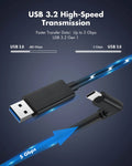 KIWI Design - VR Link kábel - USB 3.0 - USB-C - 3 méter - Quest 1, Quest 2 kompatibilis